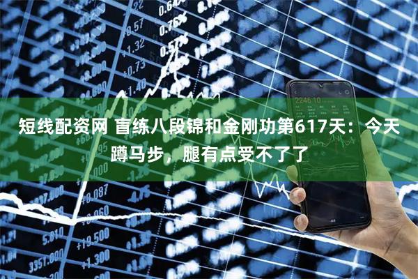 短线配资网 盲练八段锦和金刚功第617天：今天蹲马步，腿有点受不了了
